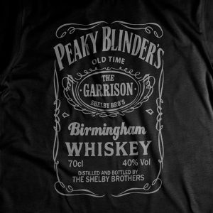 Peaky Blinder's Whiskey T-Shirt Design