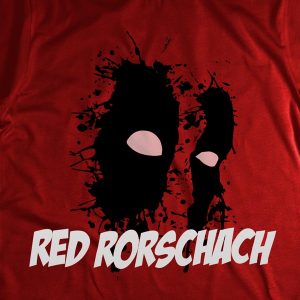 vector red rorschach dead pool
